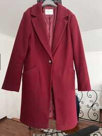 сучасне пальто бордового кольору, фірма George, у дуже доброму стані))