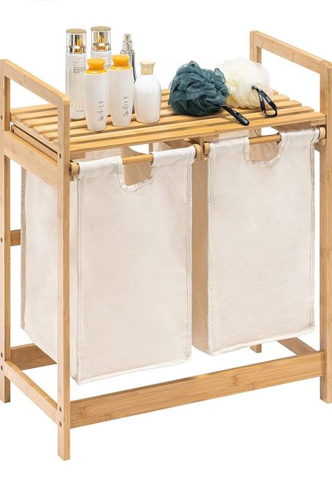 YOUDENOVA Bambusowy kosz na pranie
