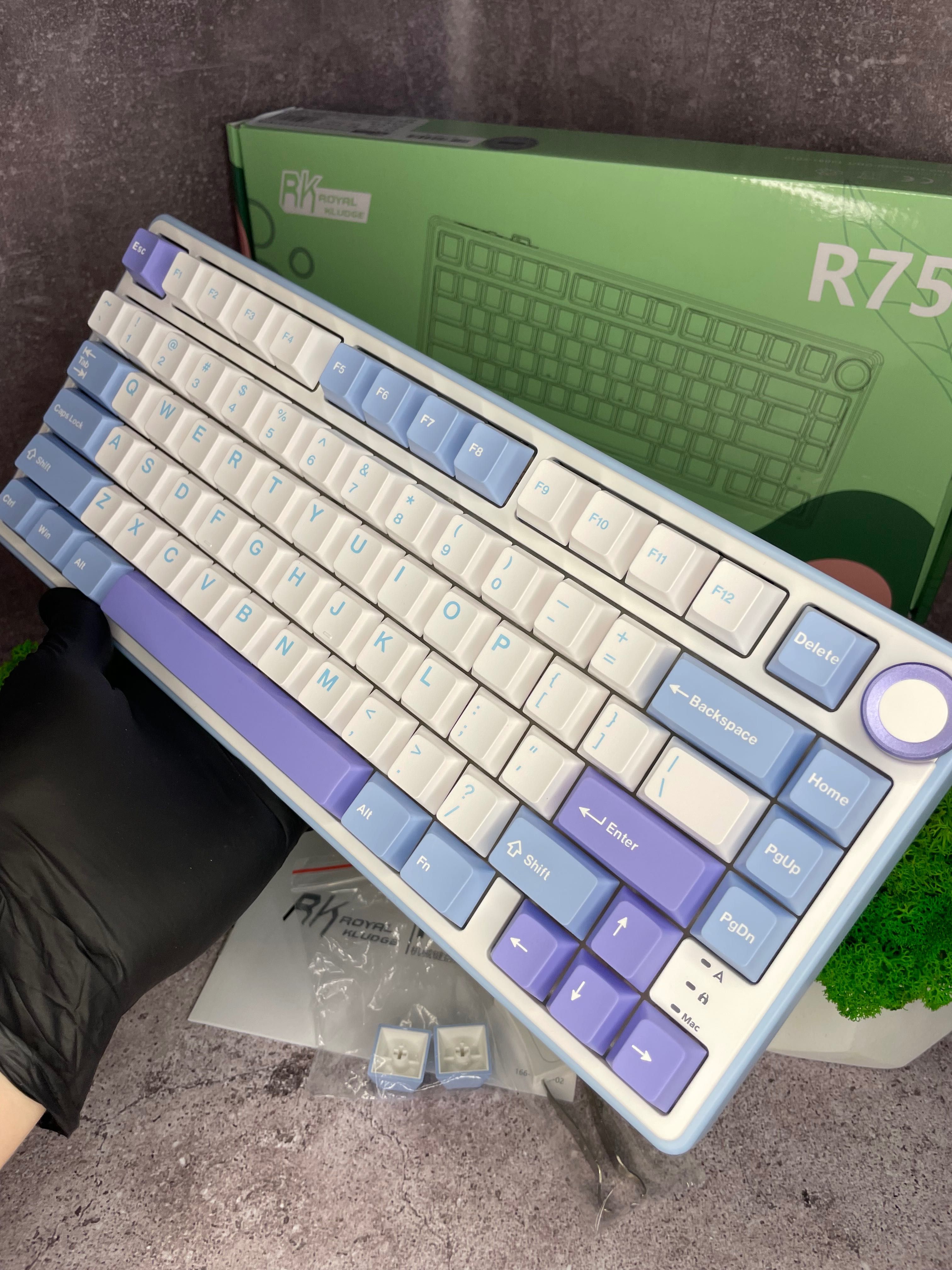 РОЗПРОДАЖ! Клавіатура RK Royal Kludge R75 дротова