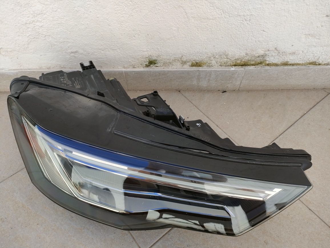 Audi A6 Avant 40 (C8) Ótica farol direito Original FULL LED