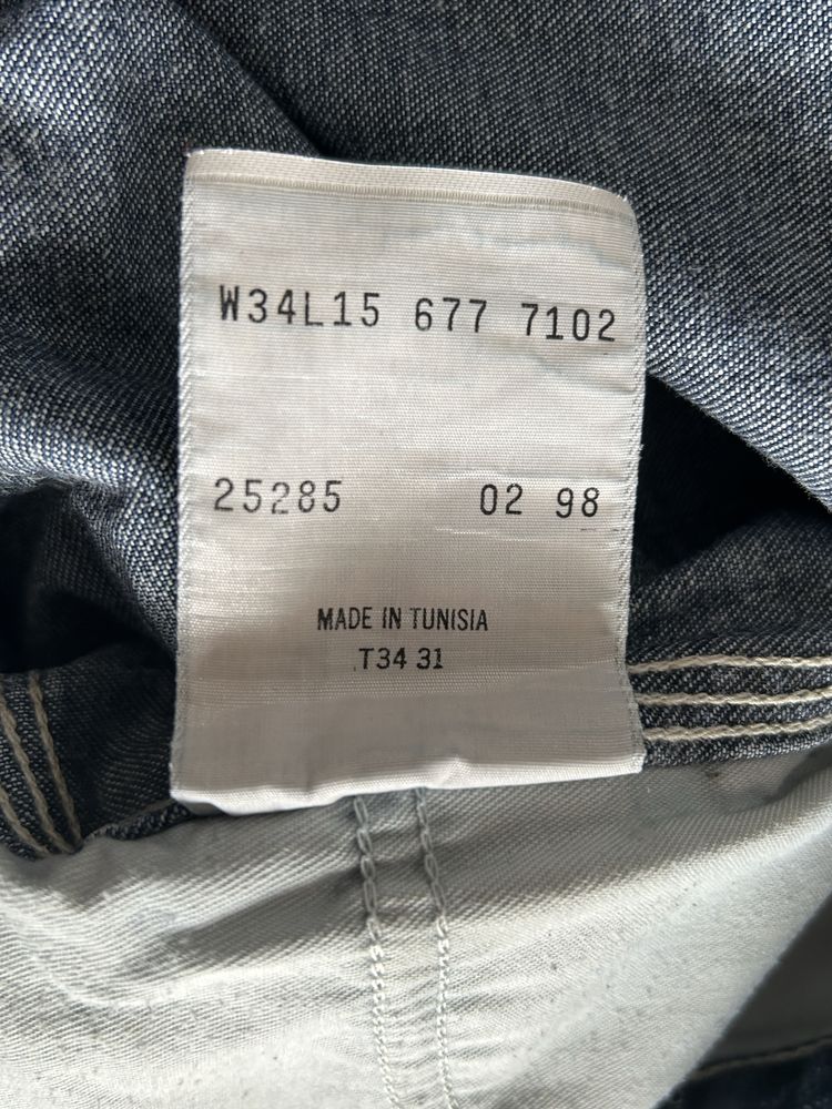 Vintage Levis 677 Oragne Tab 98rok