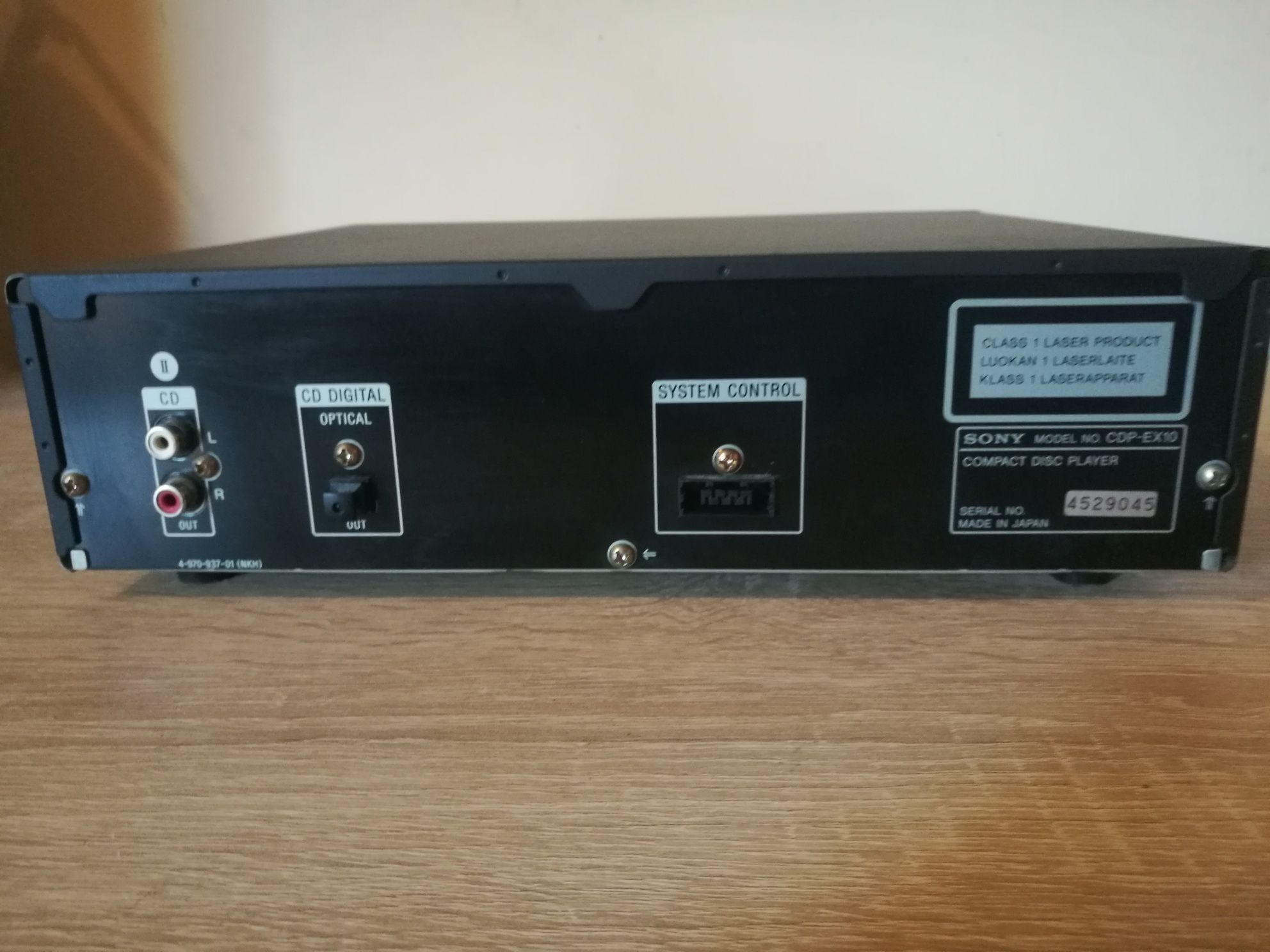 Odtwarzacz Cd Sony CDP EX-10