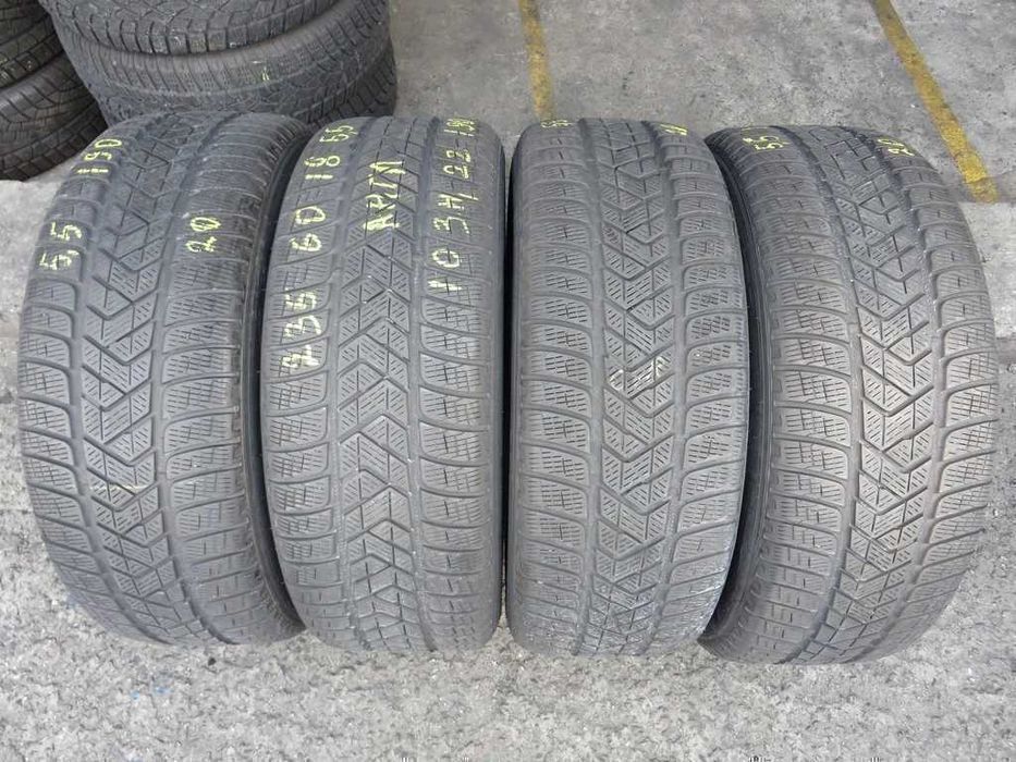 235/60 R18 103H Pirelli ScorpionWinter зима 4 штуки 2020-22рік