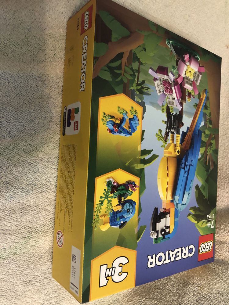 Lego creator papuga nowe