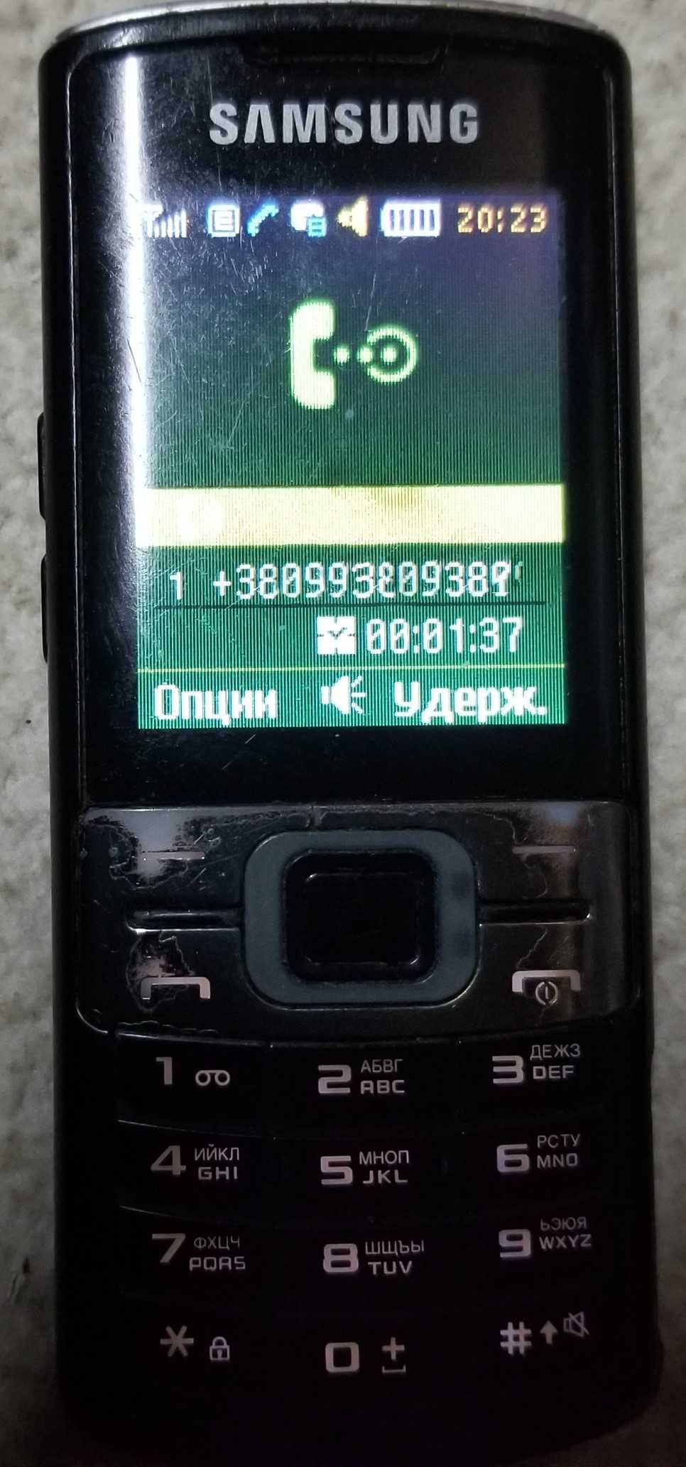 КУХОННЫЙ звон  Samsung GT-C3010 с зарядкой не sharp nokia