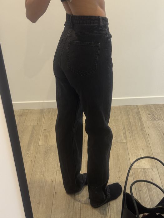 Чорні джинси прямі бренду Weekday