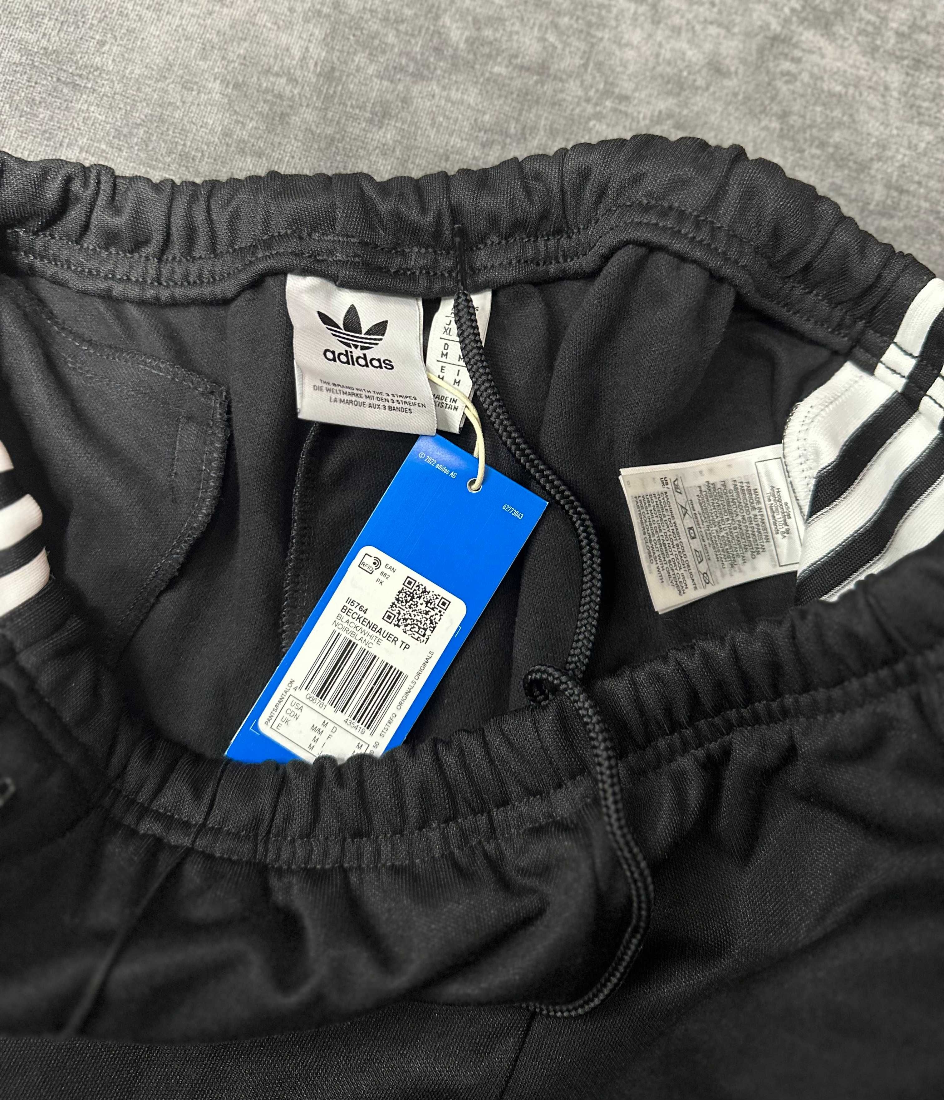 Dresowe Spodnie Męskie Adidas Originals czarne rozmiar.M