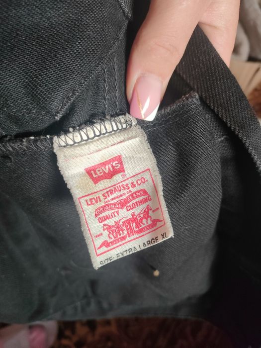 Kurtka jeans Levi's Strauss CO  męska rozmiar xl czarna