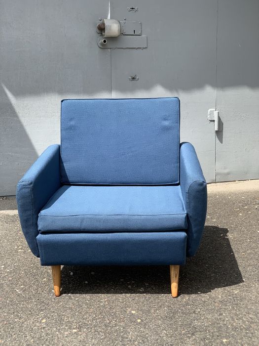 Крісло мʼяке вінтажне