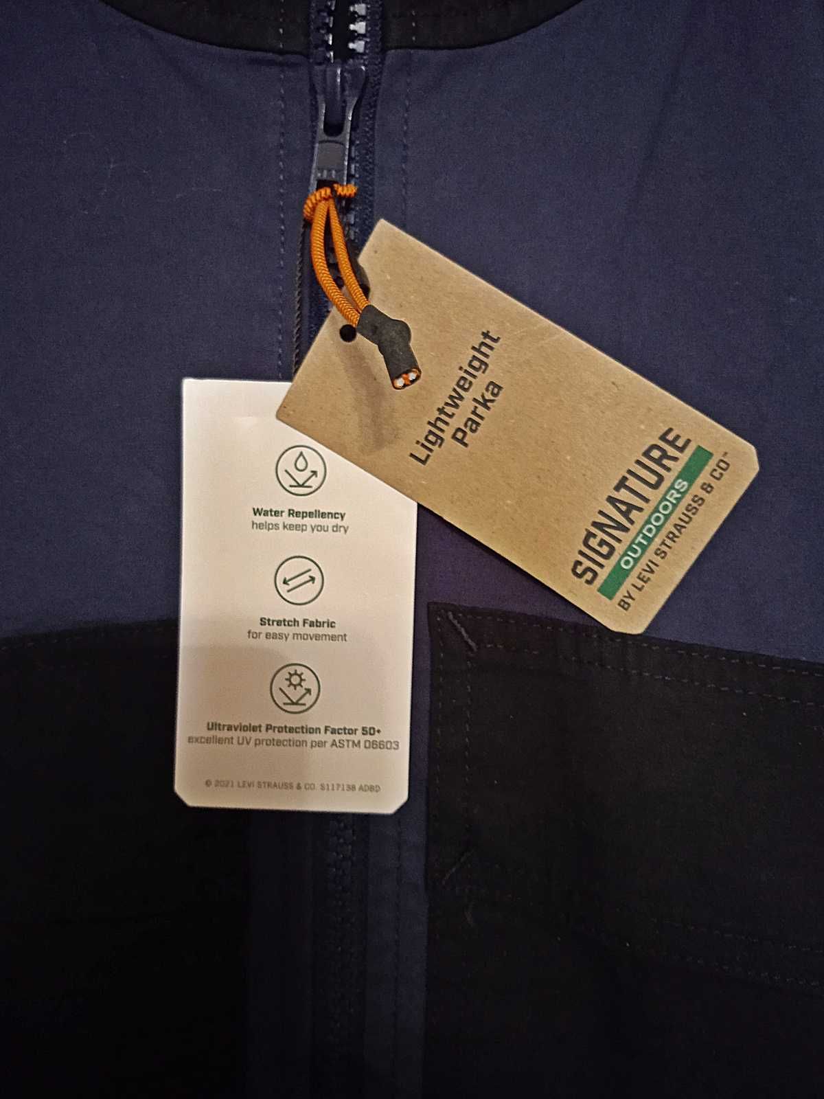 Куртка-вітрівка Signature by Levi Strauss & Co. Оригінал. З США. Нова