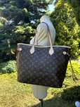 Louis vuitton monogram lv butik neverfull vintage dark
