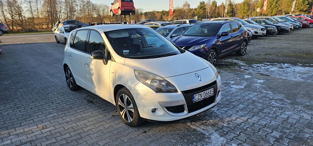 Renault Scenic 2012r 180tkm BIAŁA PERŁA Super Stan BOGATA OPCJA