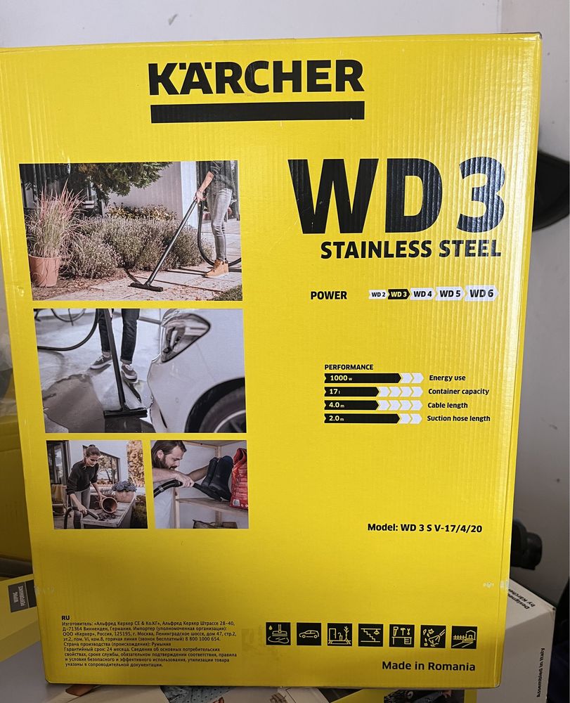 Пилосос Karcher WD3