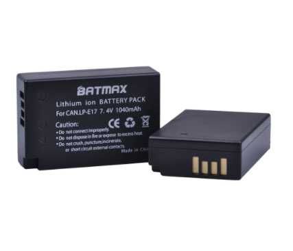 Зарядне та 2 батареї LP-E17 Canon M5 M6 200D 800D RP R8 R10 R50 R100