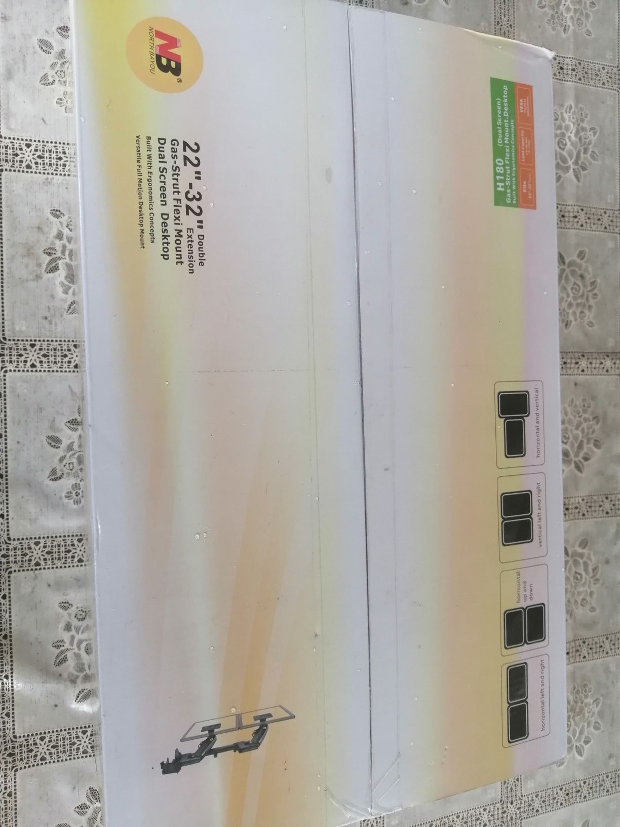 Podwójny uchwyt na monitor NB
