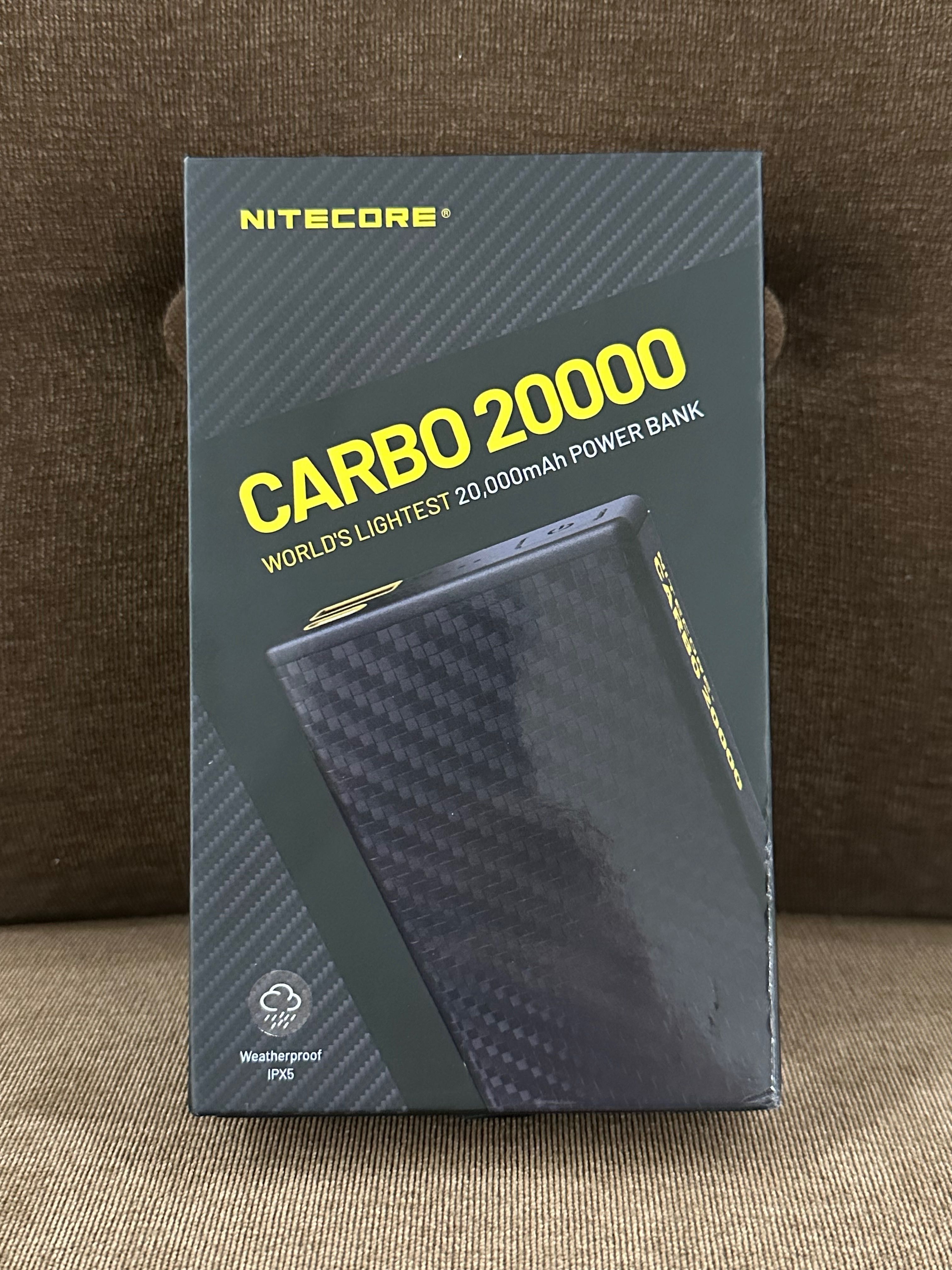 Павербанк Power Bank Nitecore NW5000 NB10000 Gen 2  NB20000 Carbo 2000