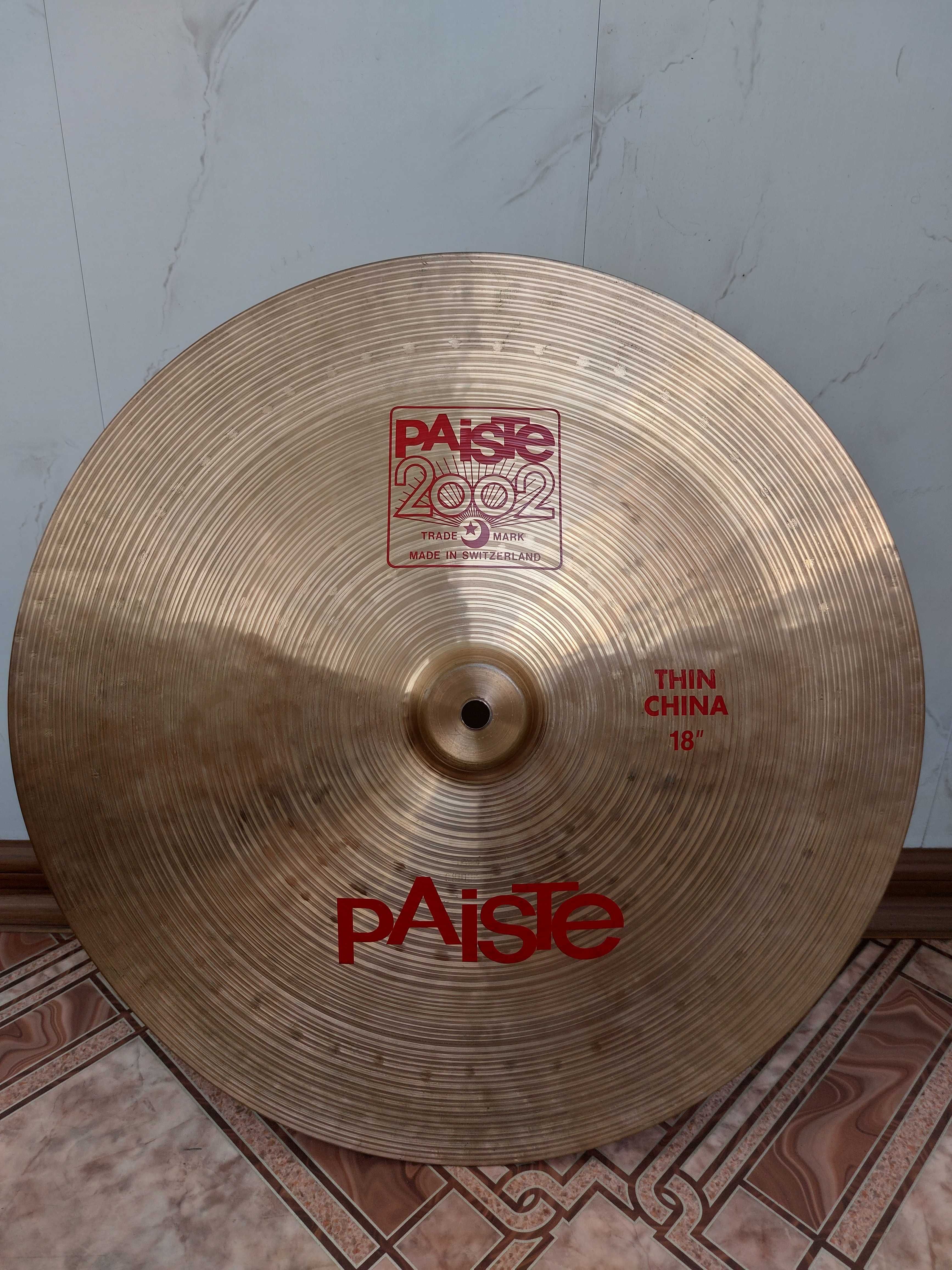 Тарілки Paiste 2002 rude alpa