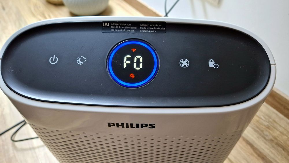 Filtr powietrza Philips AC1214 - oczyszcza, polecany dla alergików.