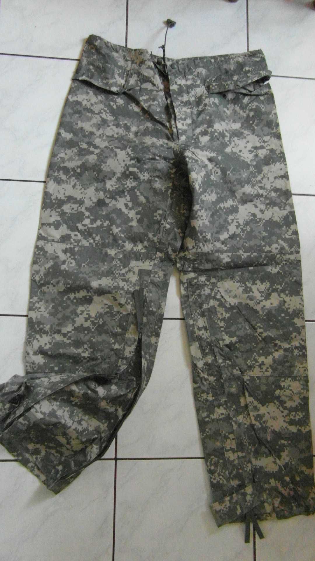 Wojskowe USA Spodnie Kontraktowe Bojówki/Przeciwdeszczowe _S/M/L/ nowe
