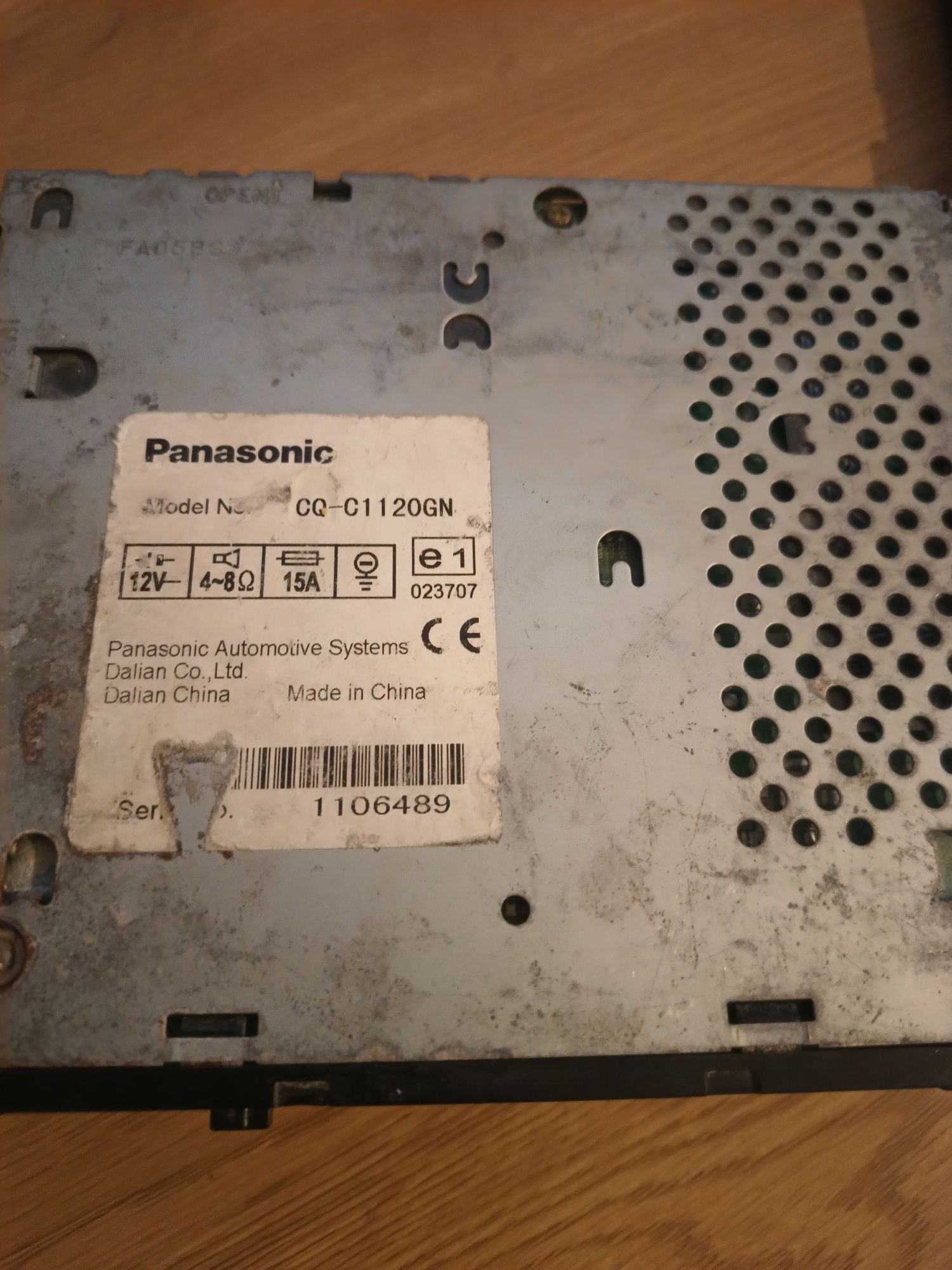 radio samochodowe panasonic cq-c1120gn