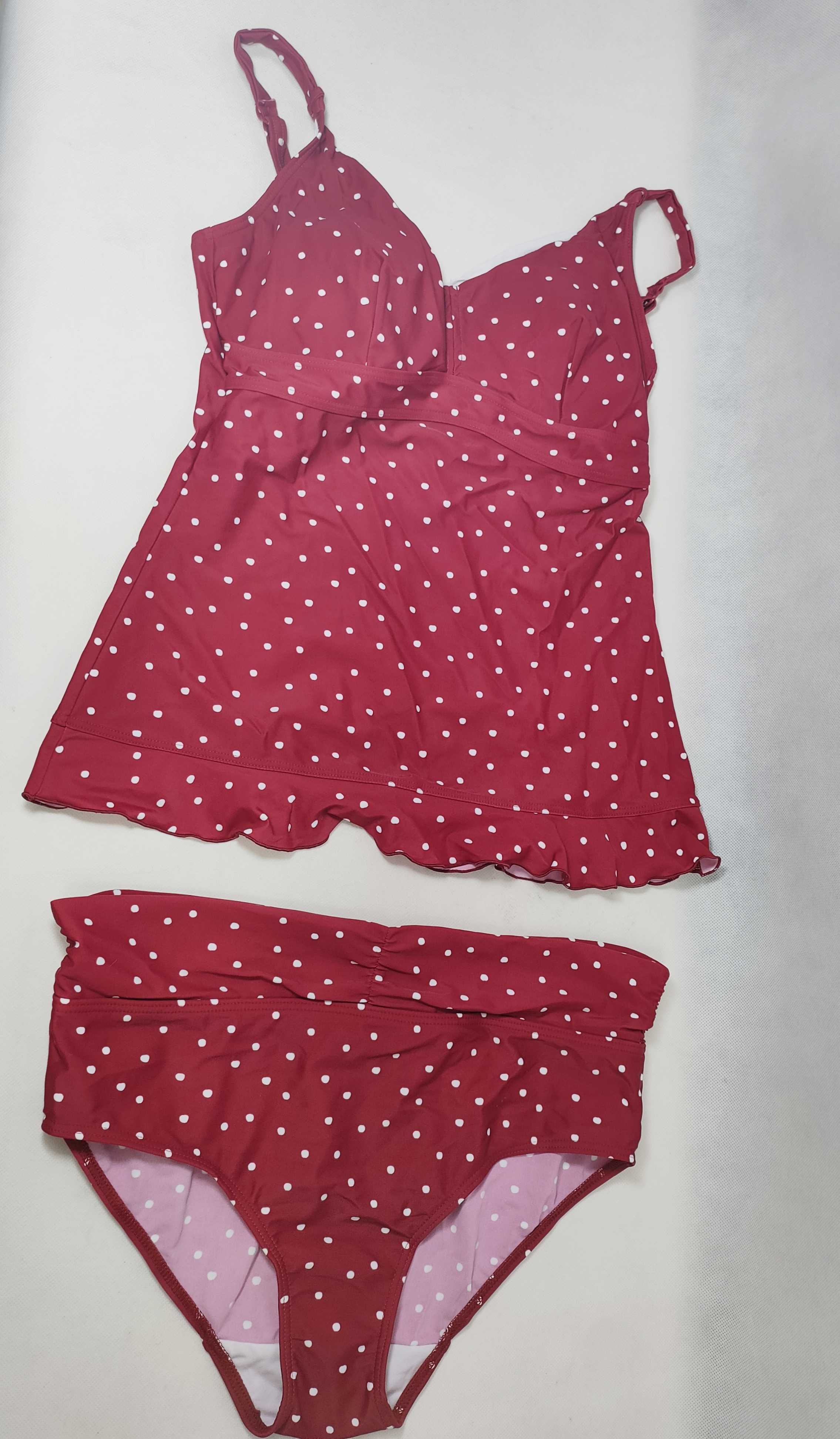 Strój kąpielowy  tankini z figami 38/40 M/L dwuczęściowy  TN0144A