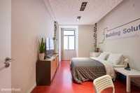 543725 - Quarto com cama de casal em apartamento com 20 quartos