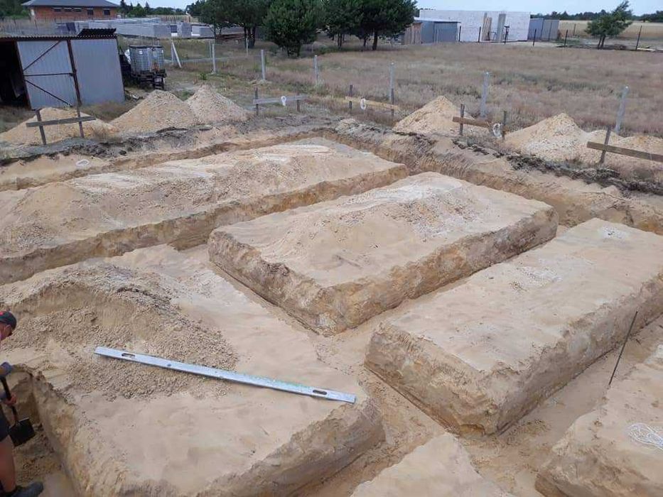 Usługi koparką, koparko-ładowarką, koparką long, transport, piasek