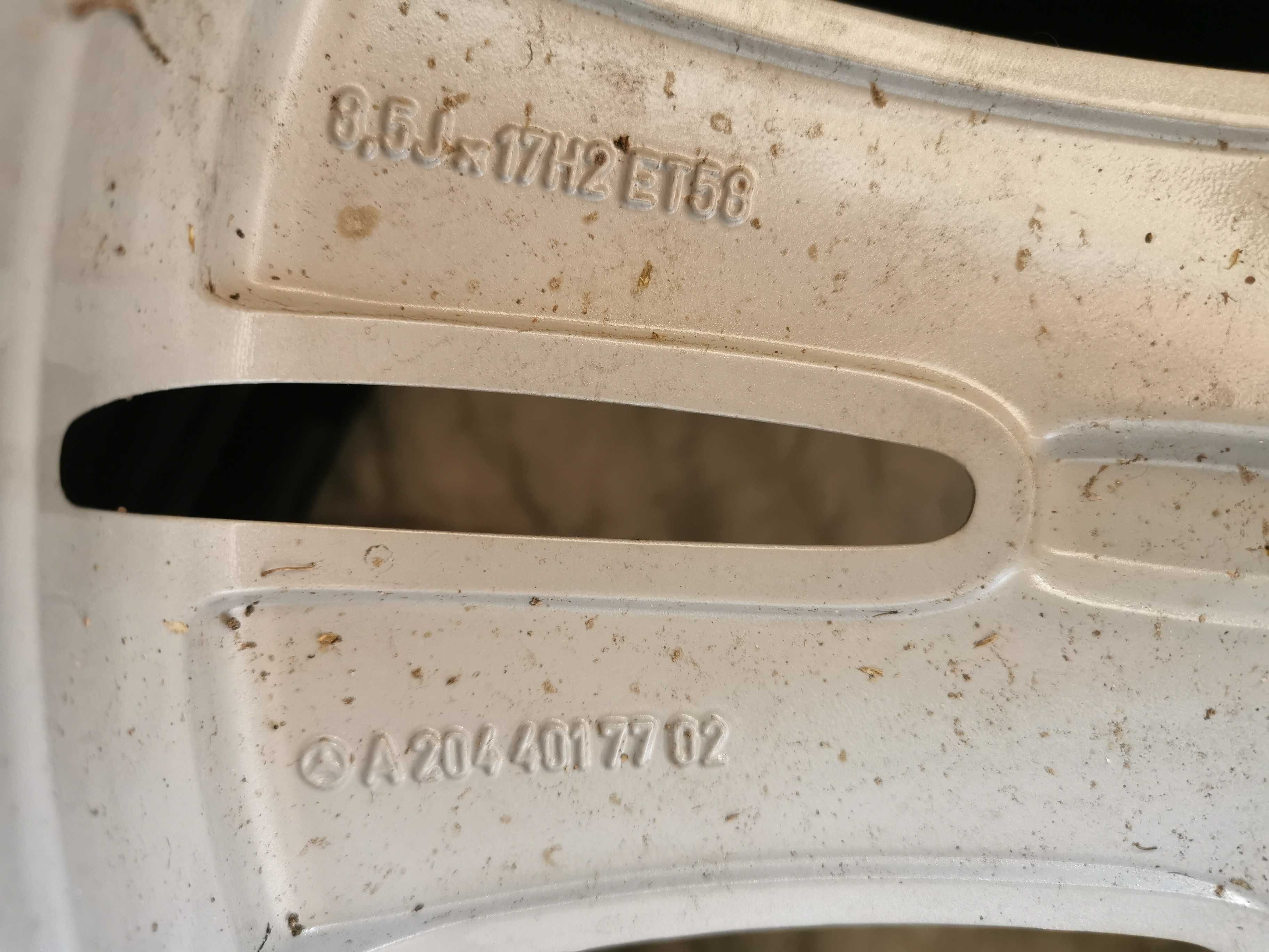 Felga aluminiowa 8,5Jx17 Mercedes C-Class 5x112 ET58 demo