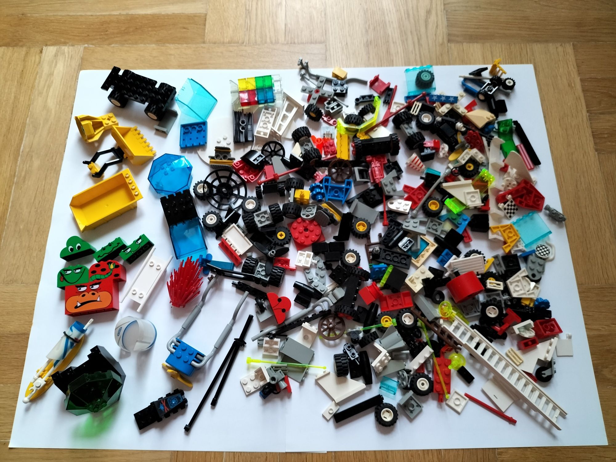 LEGO - różne rodzaje i kolory