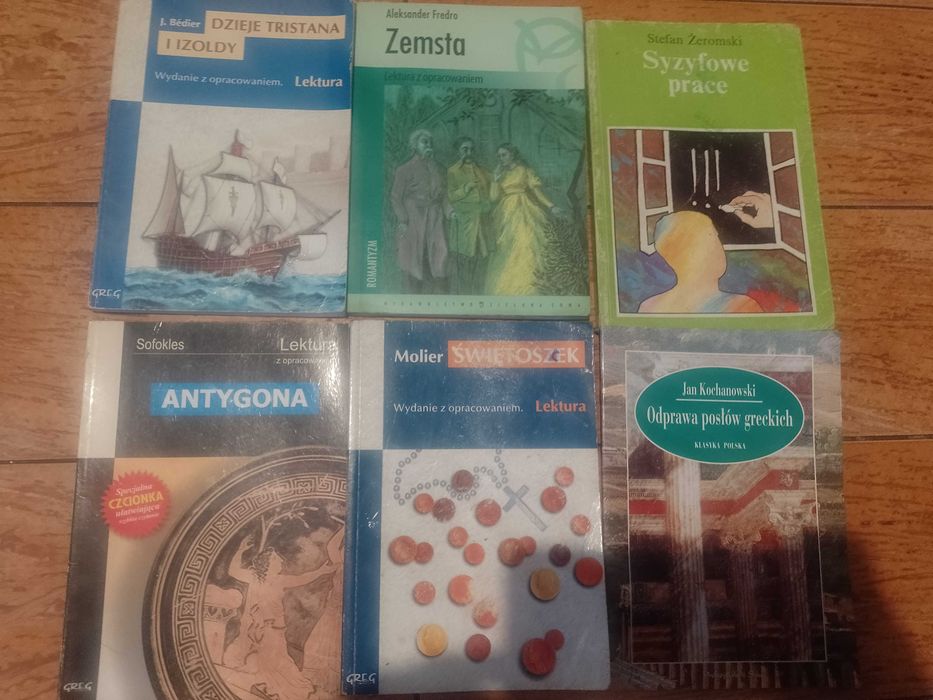 Zbiór lektur-6 książek