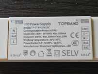 Zasilacz LED TOPBAND TP-DT8-42 9-42V DC 15W