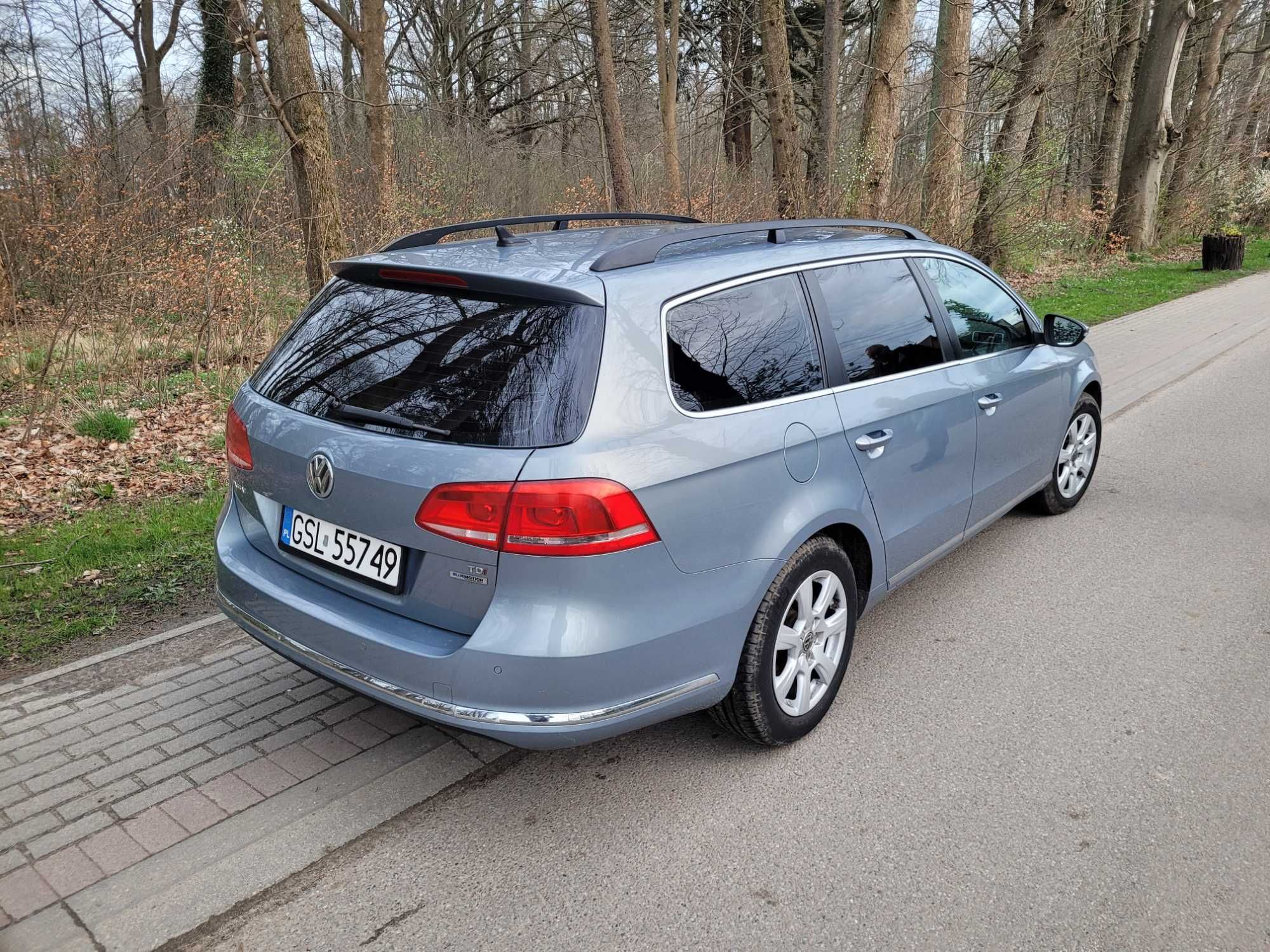 VW PASSAT B7 2011r, 1 6TDI kombi,bezwypadkowy,1-ręka,opłacony,zarejest