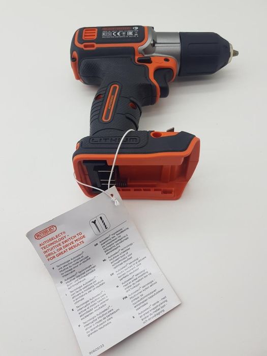 Wiertarko Wkrętarka Akumulatorowa 2xakumulator Black+Decker Autosense