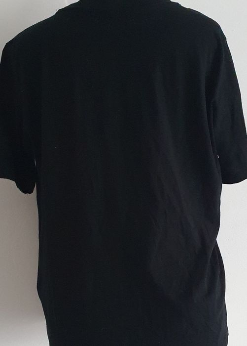 PRIMARK czarnt t-shirt napisy focus on the good L 40 m 38 s 36 bawełna