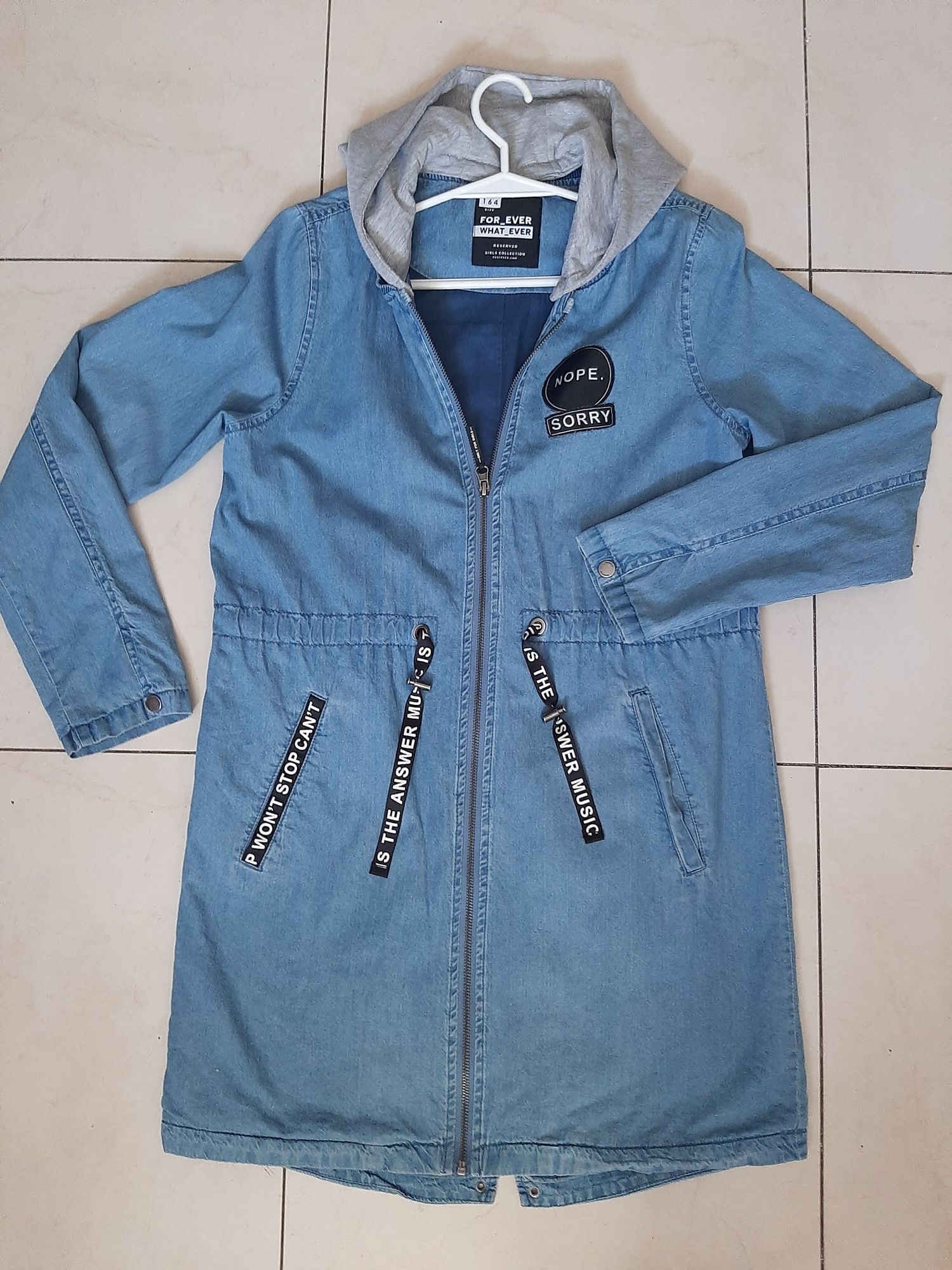 Kurtka/płaszczyk bluza  jeansowa Reserved rozm. 40