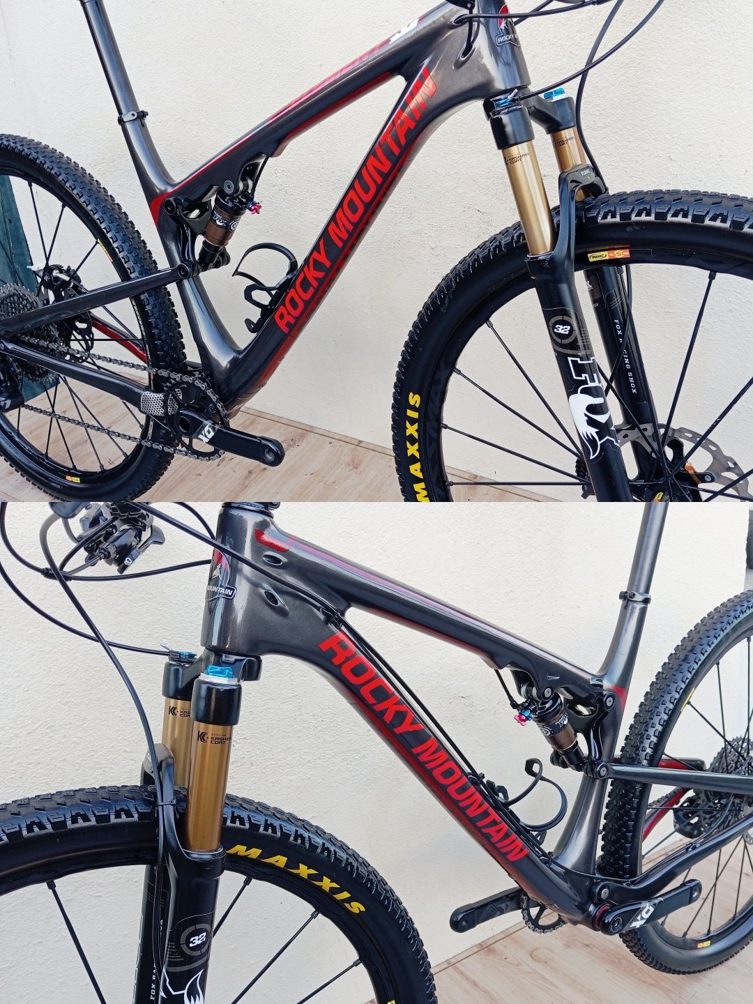 JF-Bikes Rocky Mountain M carbono 12v X0/X01 suspensão total