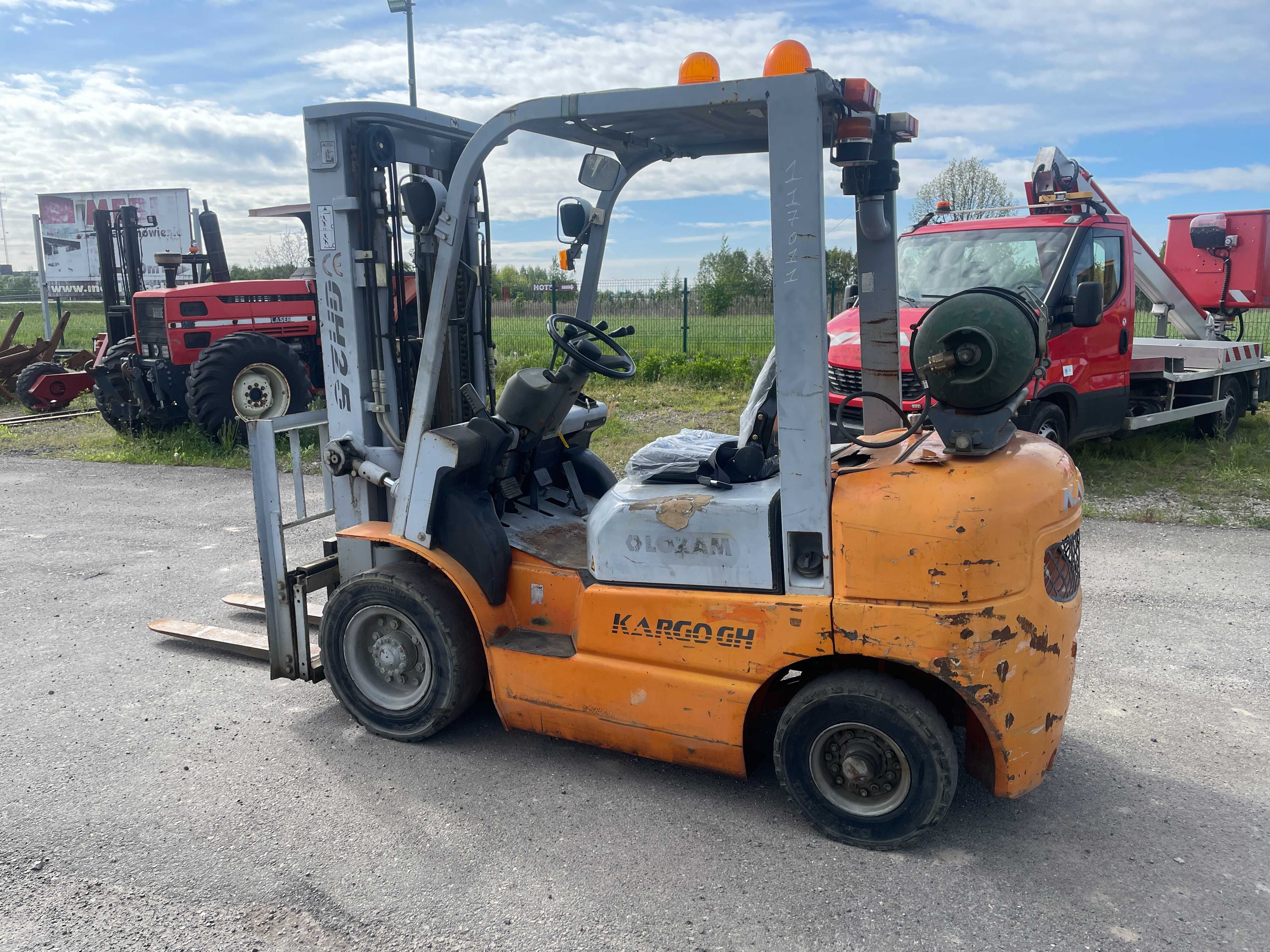 Wózek widłowy Kargo-Toyota udzwig 2,5 Tony