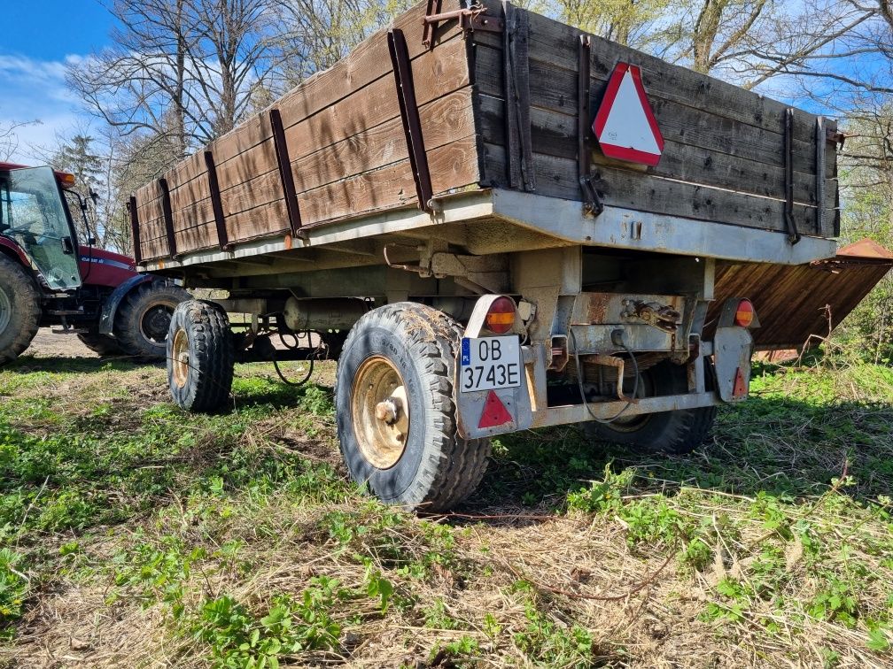 Przyczepa rolnicza czeska bss p93 9 ton Brandys panav okazja hl