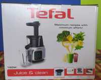 Wyciskarka wolnoobrotowa TEFAL Juice & Clean