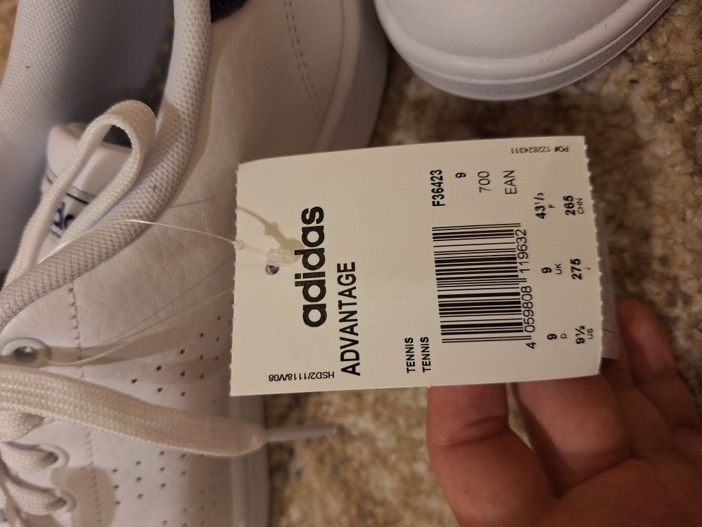 Buty białe Adidas 43 ⅓