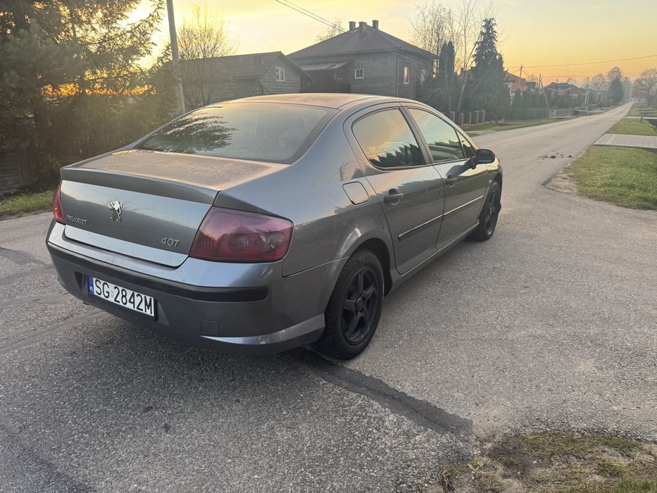 Peugeot 407 1.6 HDI krajowy stan BDB