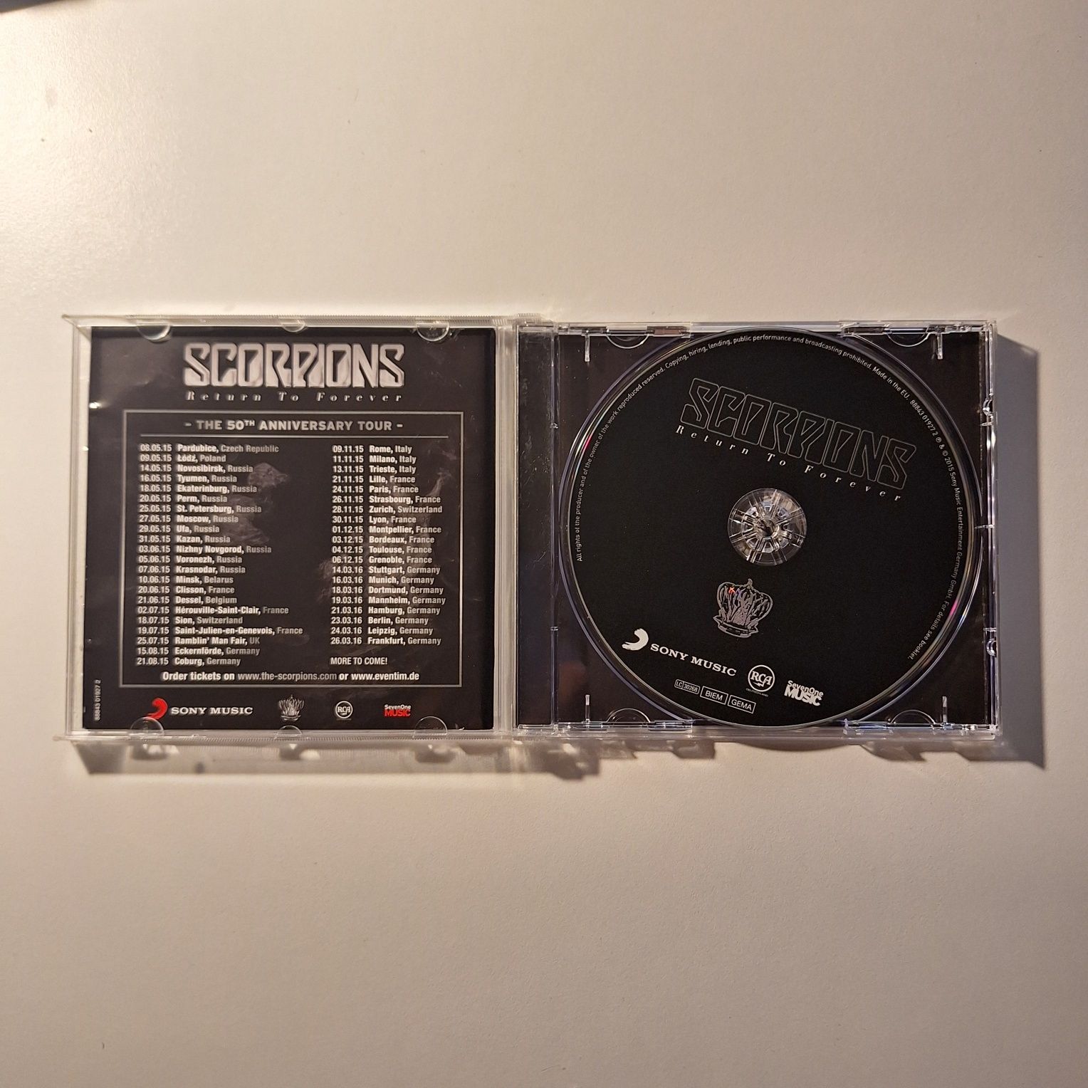 Scorpions - Return to Forever (CD)
