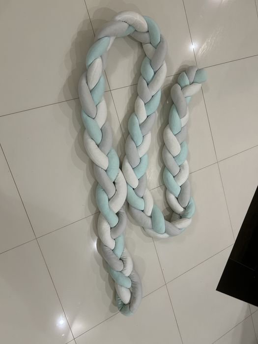 Ochraniacz do lozeczka warkocz dlugi 420 cm