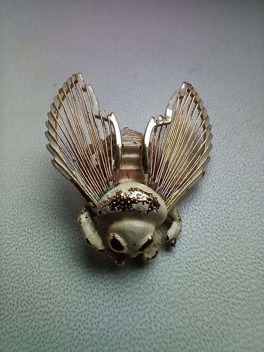 Broszka Kostiumowa amerykańskiej firmy MONET bardzo szczegółowa WARTO!