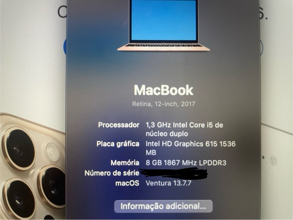 Macbook 12 2017 rose gold