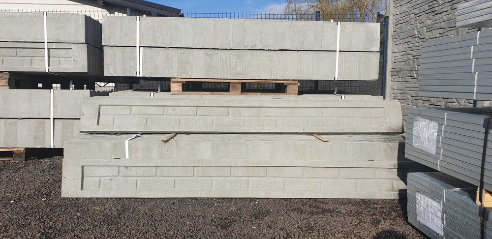 Ogrodzenie panelowe. Panel 3D ocynk +kolor, podmurówka, słupek, obejmy