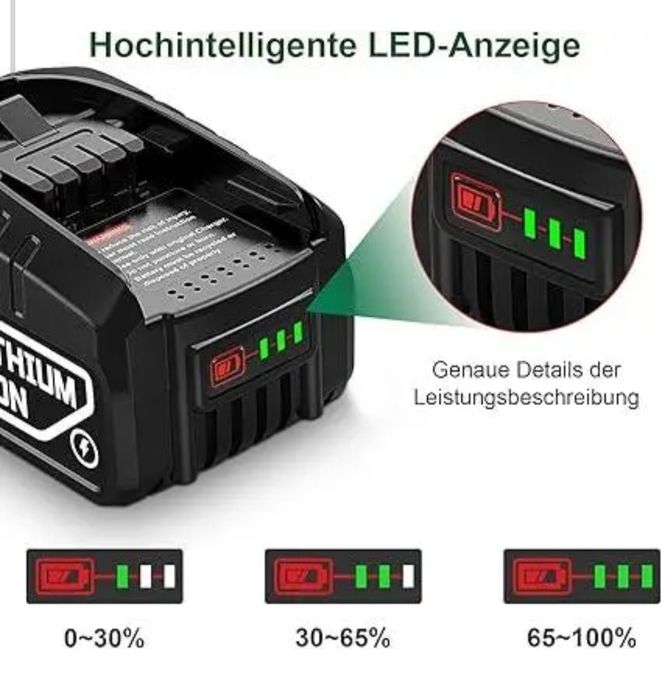 Аккумуляторы Li-ion 18 В 5,0 Ач 2 шт для инструментов Bosch Home Garde