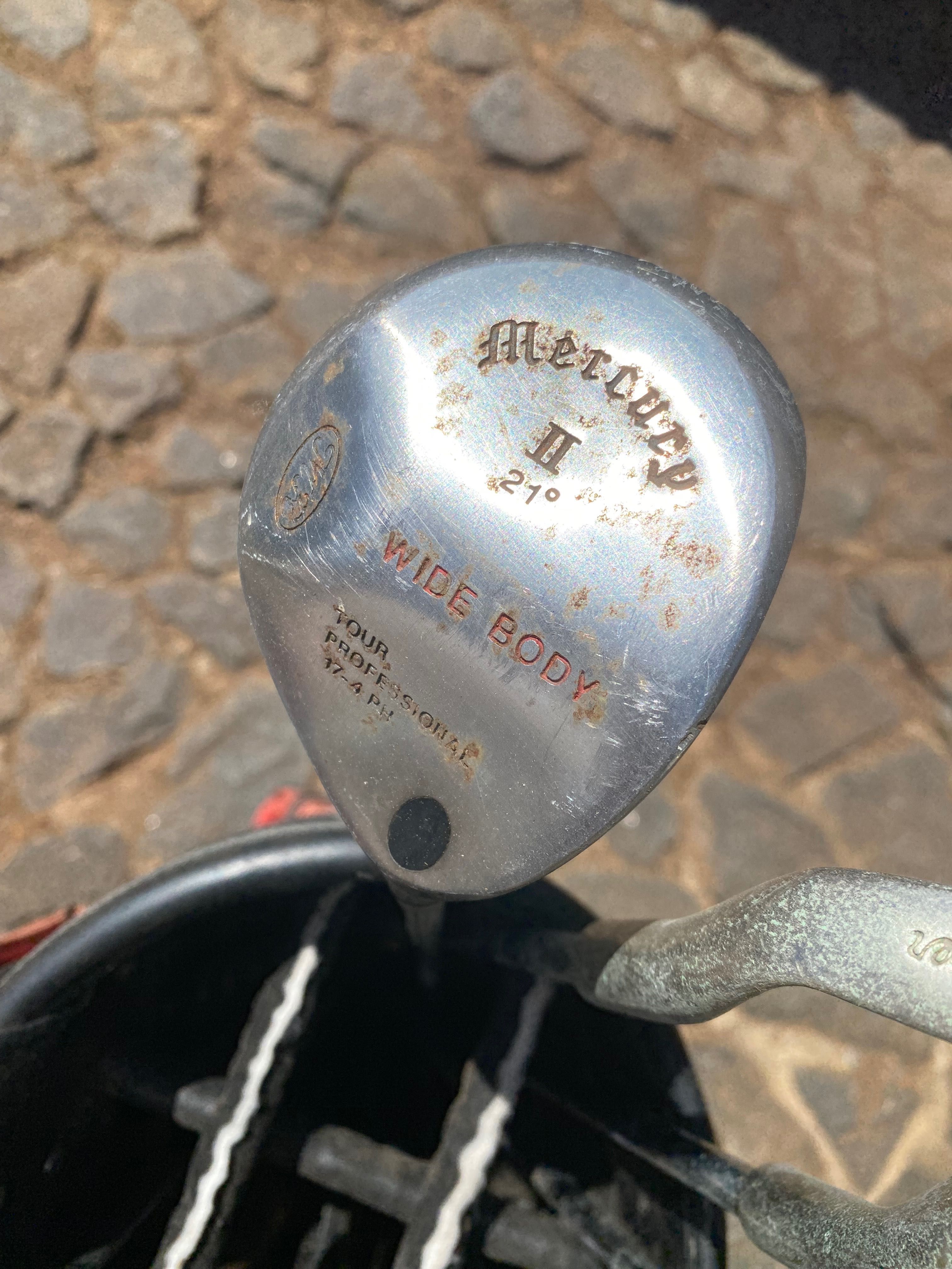 Tacos Golf Saco Tour profissional Mercury Vintage