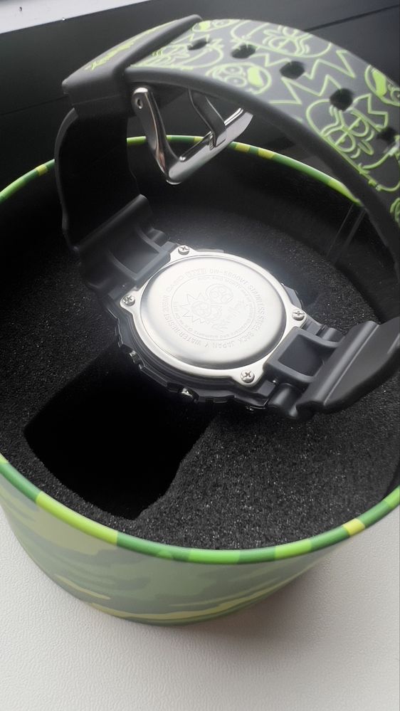 Nowy Casio G shock x Rick i Morty