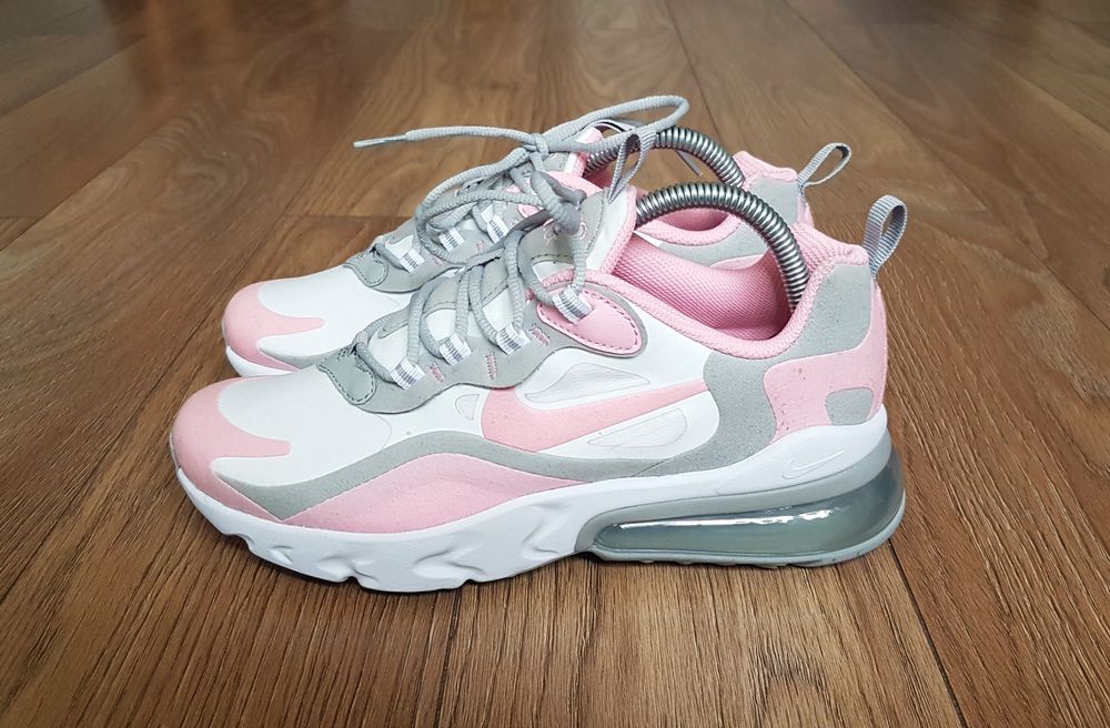 Buty Nike Air Max 270 React  Pink rozmiar 38,5 okazja Sneakers
